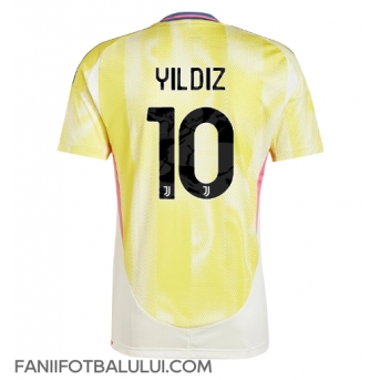 Juventus Kenan Yildiz #10 Tricou Fotbal Replică 2024-25 Barbati Deplasare